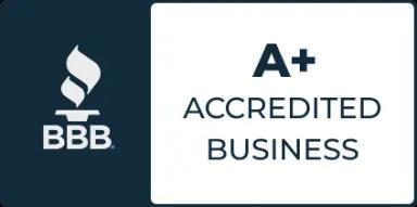 A+ accredited business certification badge