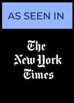 As seen in the New York Times badge