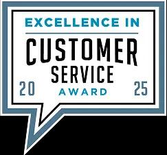 Excellence in Customer Service 2025.