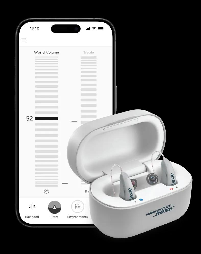 B2 Plus hearings aids and lexie app