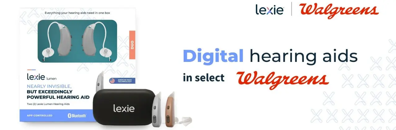 Press Release Lexie hearing aids in select Walgreens stores