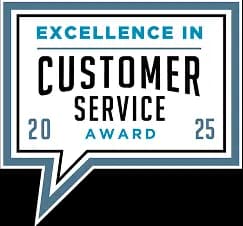 Excellence in Customer Service 2025.